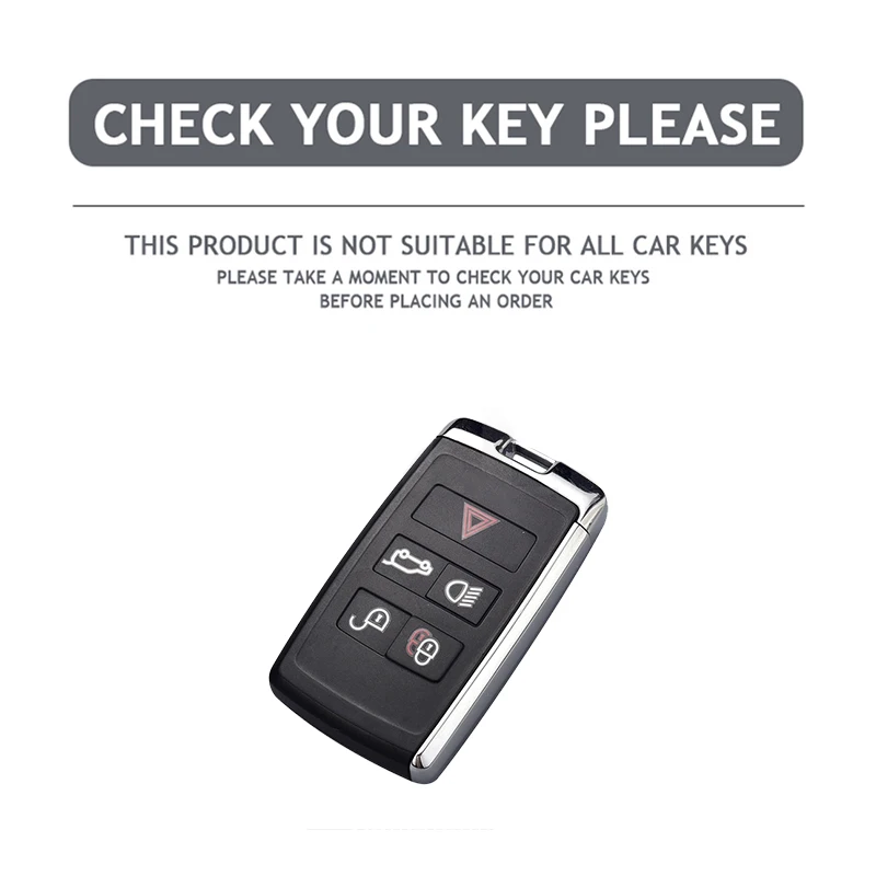 Fashion Car Remote Key Case Cover Shell Fob For Land Rover Range Rover Evoque Discovery Sport Velar For Jaguar XE E-PACE XF