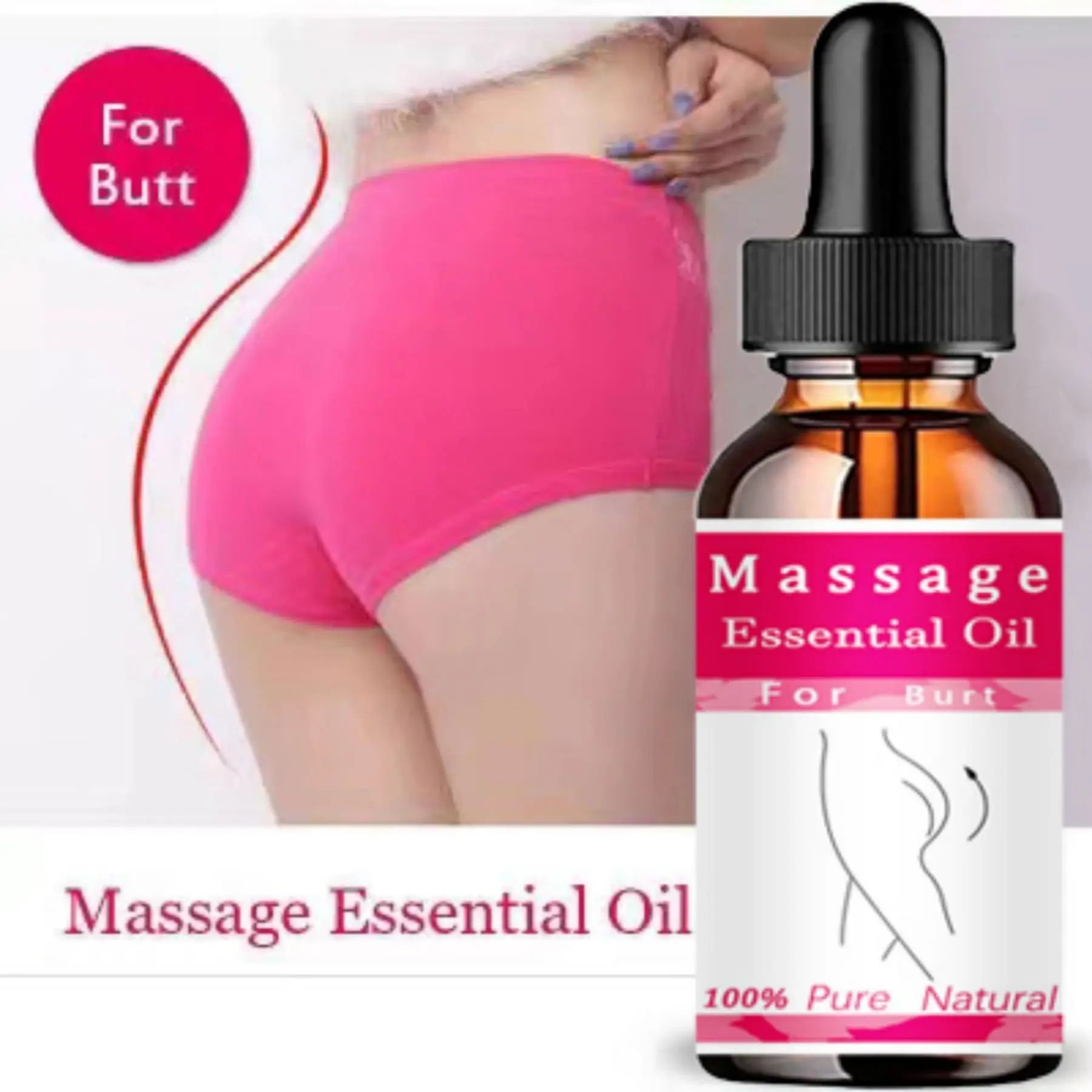 Buttock Enhancement Massage Essential Oil Up Butt Firm Skin Enlargement Body Lotion Beauty Cosmetic