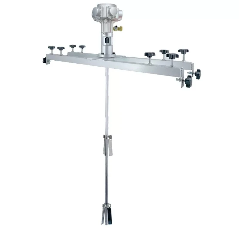 

Horizontal plate pneumatic mixer, chemical mixing explosion-proof paint coating mixer high-power ton barrel