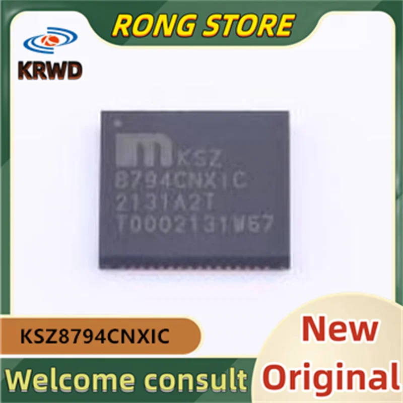 

5pcs 8794CNXIC New and Original KSZ8794CNXIC KSZ8794 QFN-64