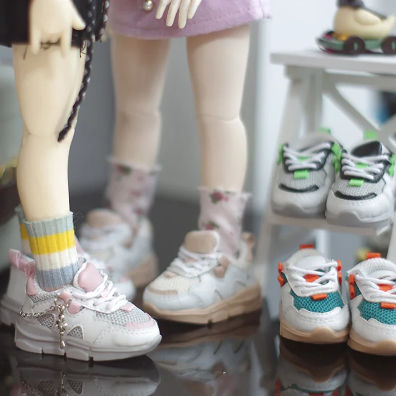 MIUCAT BJD doll shoes 1/6 1/4 1/3 MSD YOSD SD17 68 Sneaker training shoe