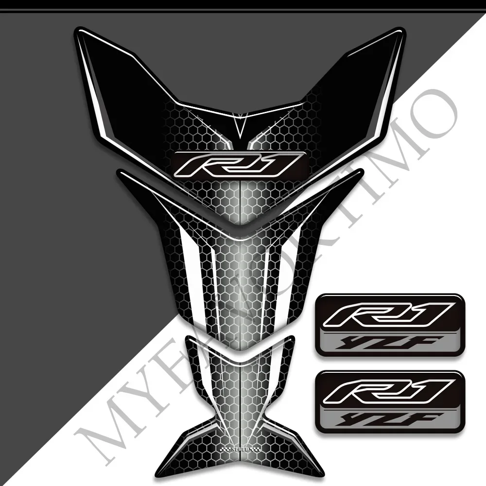 

Tank Pad For YAMAHA YZF-R1 YZFR1 YZF R1 R 1000 Stickers Decal Protector Motorcycle Protection Emblem