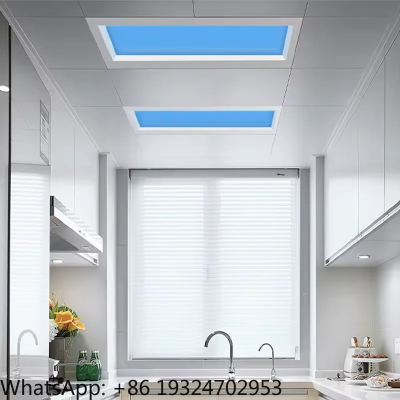 BB-IER Led Ceiling Panel Light Artificial Skylight Sunlight Virtual LED Skylight Smart Panel Light Ceiling Light Frameless Led