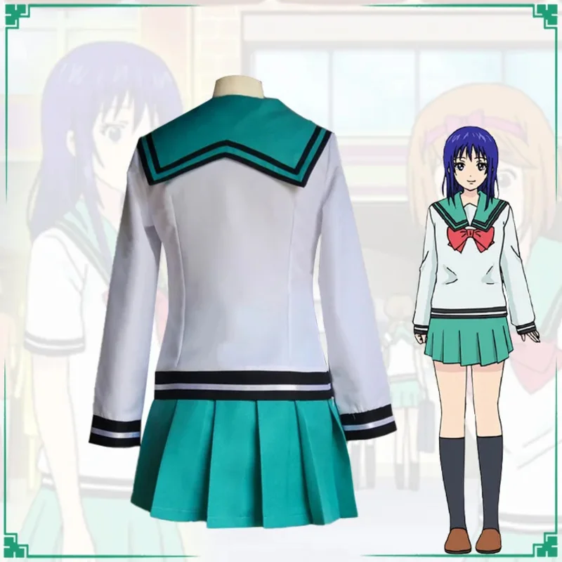 The Disastrous Life of Saiki K. Girl School Uniform Teruhashi Kokomi Saiki Kusuo no sai-nan Yumehara Chiyo Cosplay Costume Dress