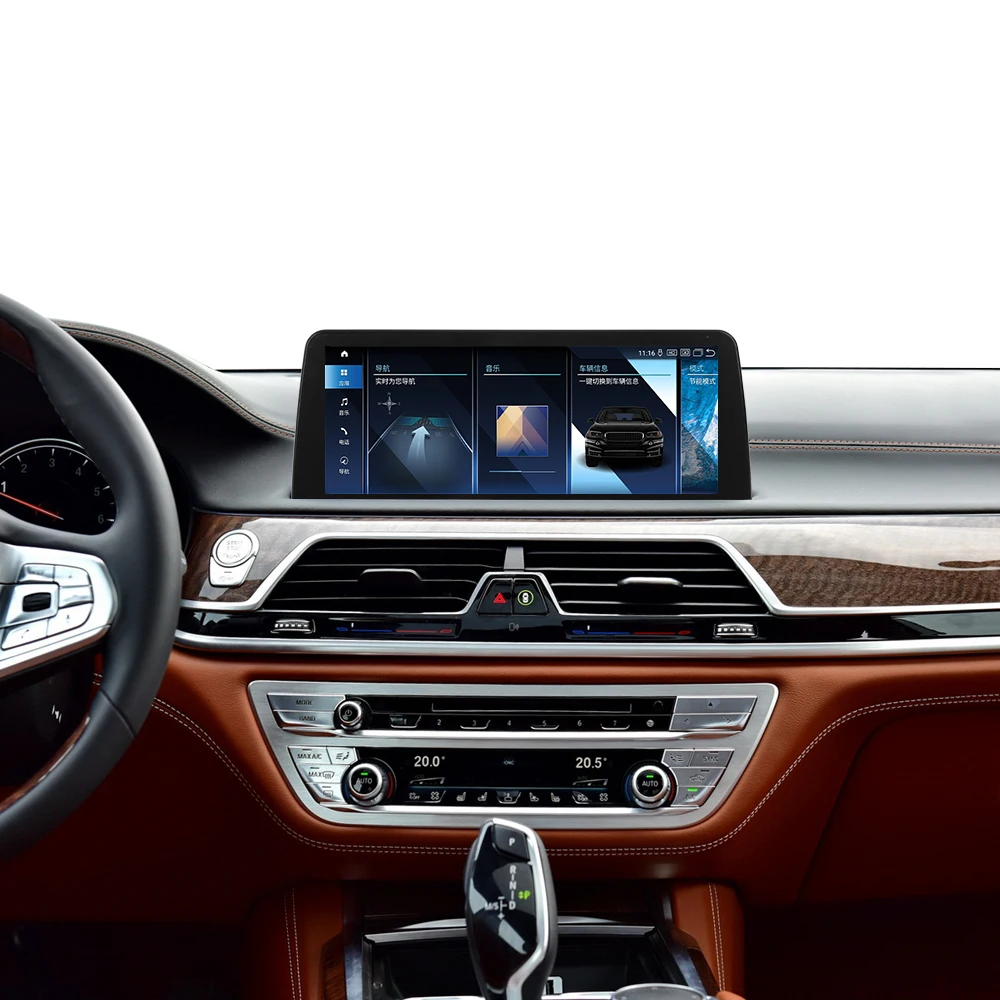 10.25/12.3inch Car Screen CarPlay for  7 Series G11 G12 EVO 2017-2018 Android 13 Multimedia Video Player DSP Head Unit