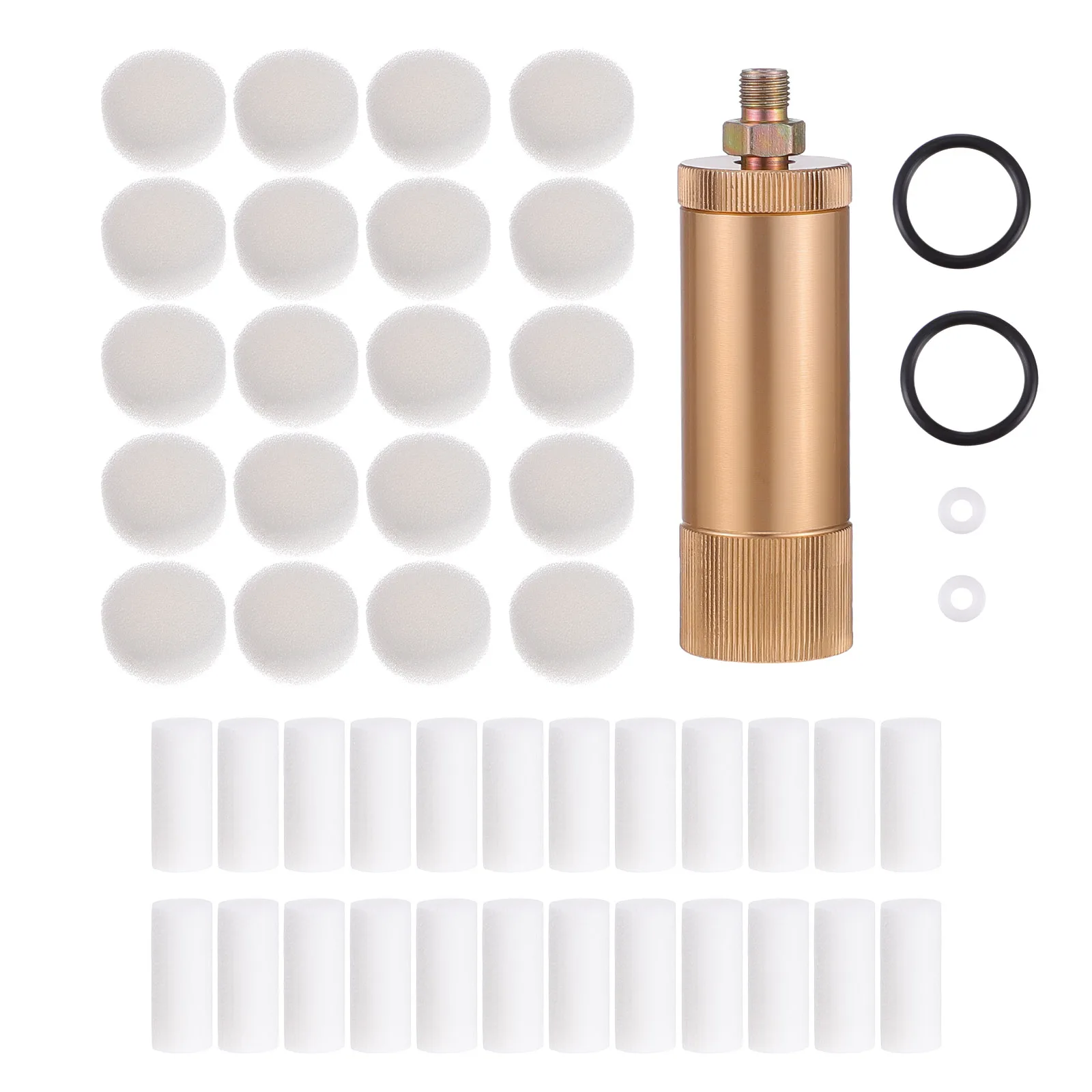 

Oil-water Separator Aluminum Alloy High Filter Metal Water Oil Separator for Pneumatic Tools Easy Install