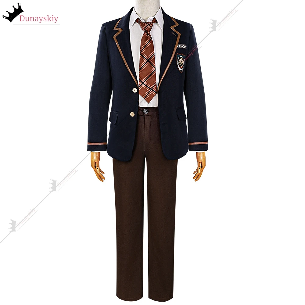 لعبة الحب والمساحة العميقة تأثيري زي مدرسي زي النمط الياباني زي المدرسة الثانوية للجنسين الزي أنيمي وتتسابق الدعامة الدعاوى