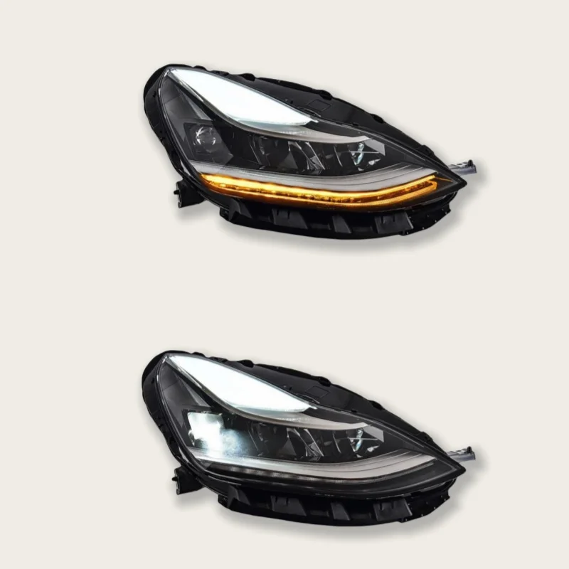 

LED Headlights for Tesla Model 3 Model Y Headlight Assembly Modified Day Running Light Turn Signal Car Accessories