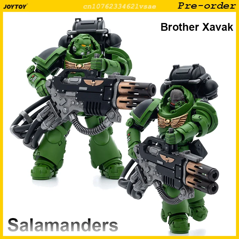 [Preventa] JOYTOY salamandras Eradicators Brother Xavak 1/18 figura de acción Warhammer 40K figura de Anime 12cm muñeca modelo juguete regalos