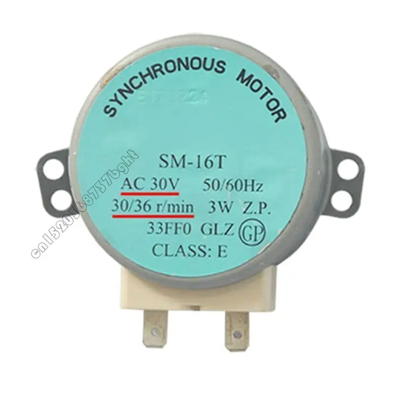 AC 30V ميكروويف فرن المحرك متزامن محرك القرص الدوار لملحقات فرن الميكروويف SM-16T 4xfb