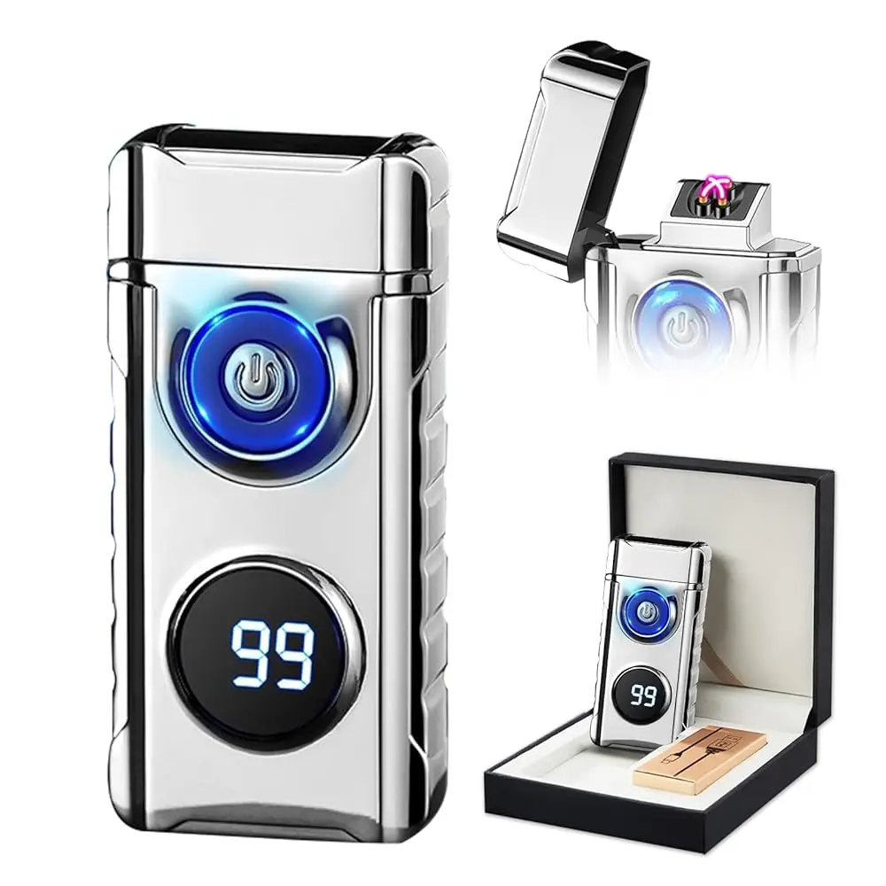 Ailexpress Recommendation - Plasma Rechargeable Electric Lighter for Candle - Arc Type C Electronic Torch, Windproof Portable Me