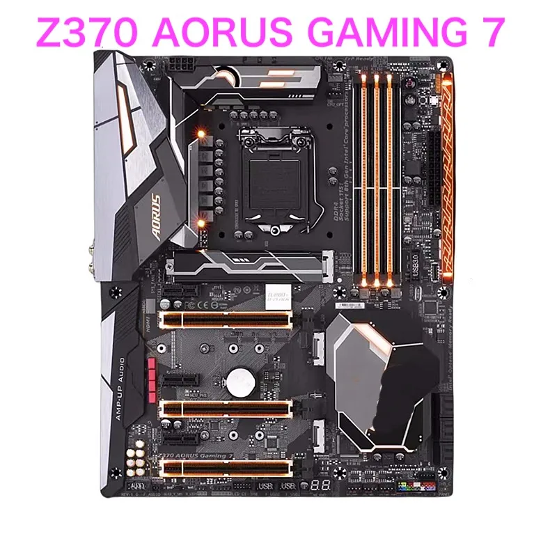 

Подходит для Gigabyte Z370 AORUS GAMING 7 материнская плата для настольного компьютера 64 Гб LGA 1151 материнская плата 100% протестирована ок полностью работает Бесплатная доставка