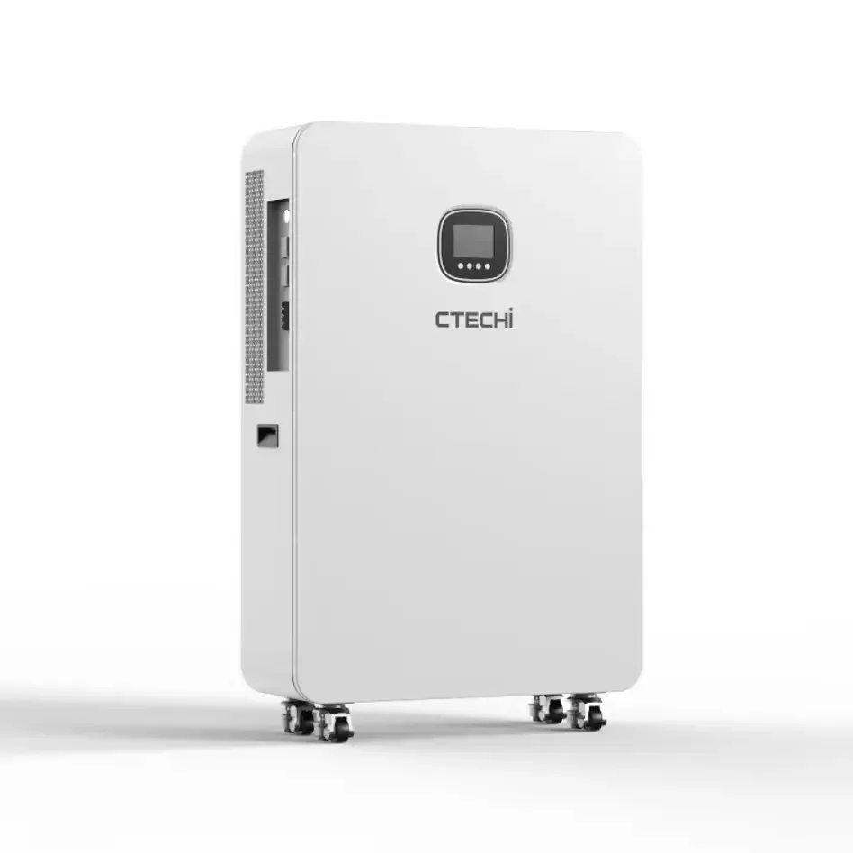 51.2V 314Ah 16kWh LiFePO4 Power Supply 8KW 16kWh All in One Apartment Resident Energy Storage System with Wheel