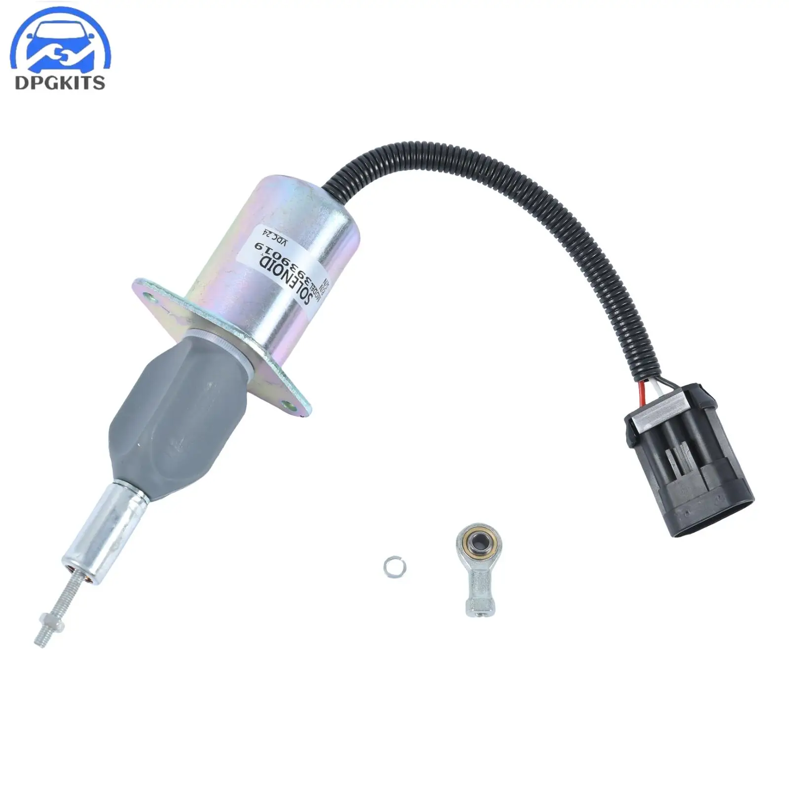 

DPGKITS Fuel Shut Off Solenoid For Cummins Heavy Equipment Excavator Rair Parts 3939019 SA-4889-24 SA-5006-24 3964622 Wholesale