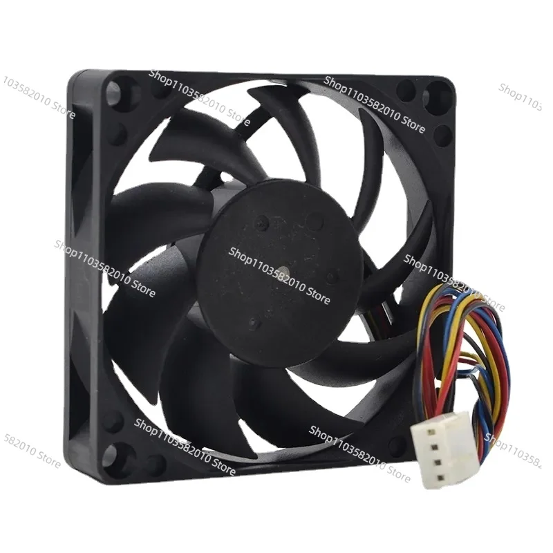 Original 70*70*15 PVA070E12L DC12V 0.20A 4 wire silent CPU cooling fan