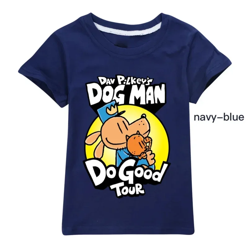 2025 New Kids Dog Man T - Shirt Dog Man Gifts Dog Man Merch Book Lover Captain Underpants World Book Day Dogman Dog Man Doga AA