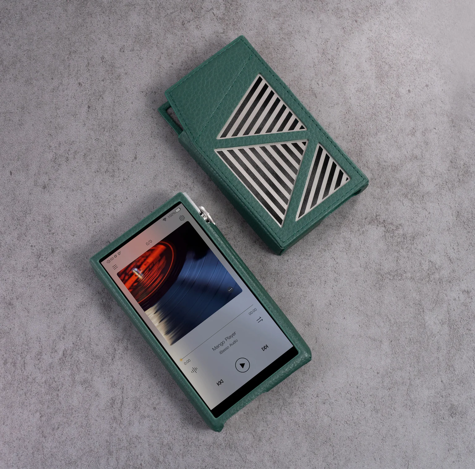 Funda de piel oficial iBasso para iBasso DX260