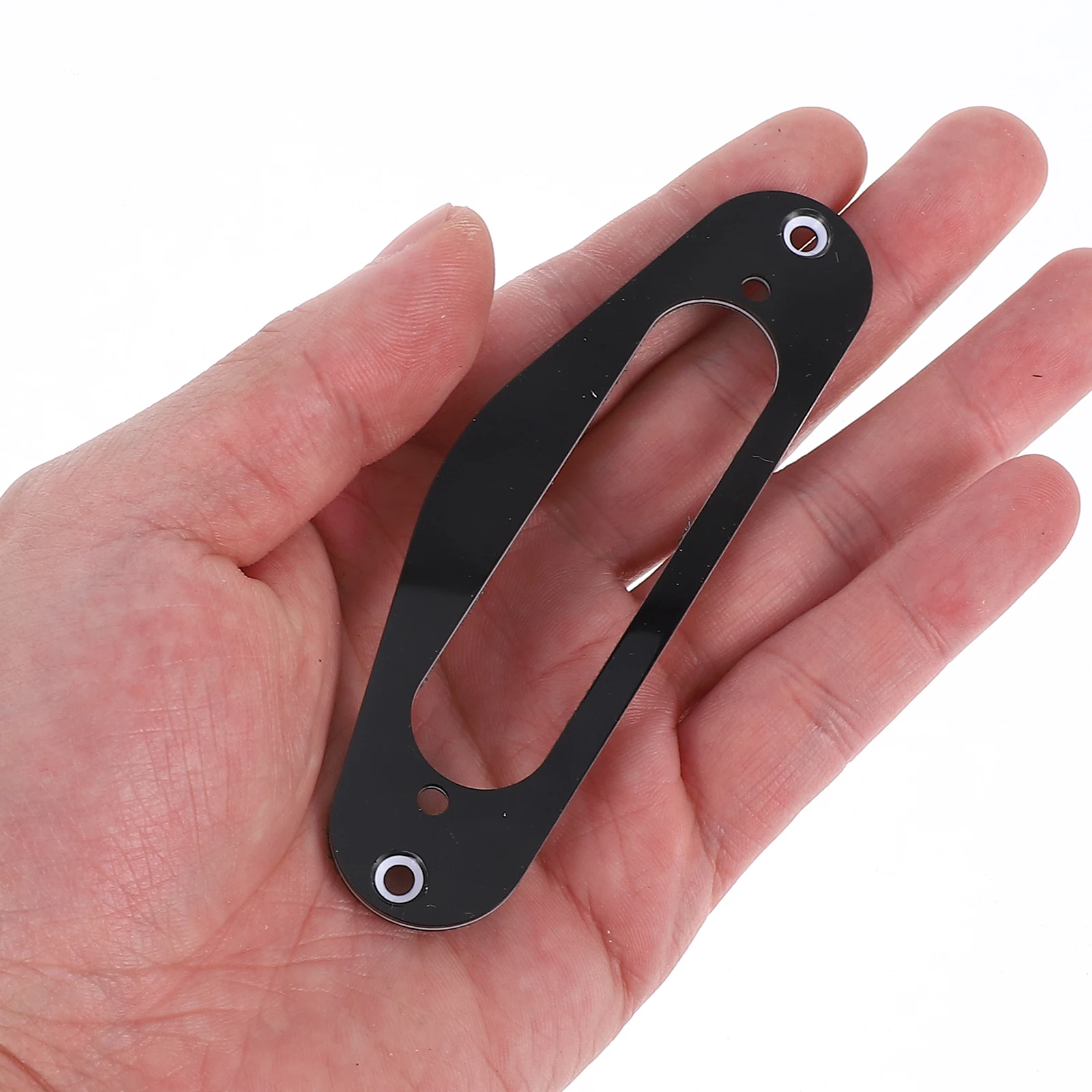 

3Pcs Guitar Pickup Frame Mounting Ring Tl Style Single Coil Pickup Ring Black Electric Guitar Accessories Replacement