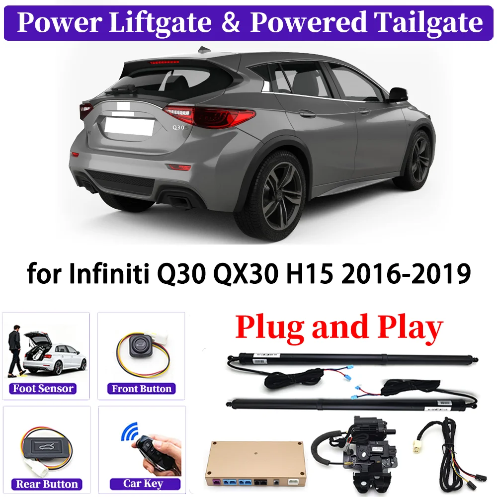 

for Infiniti Q30 QX30 H15 2016-2019 OEM Upgrade Car Automatic Power Liftgate Kit Smart Auto Electric Tailgate System Plug＆play