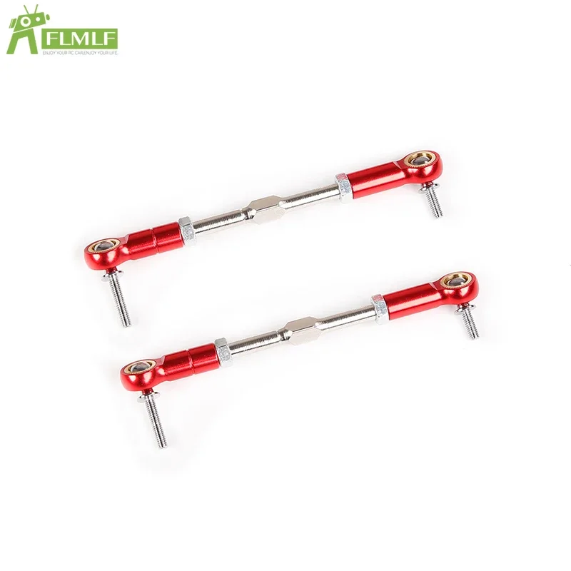 Rc Car Symmetrical Steering Kit or Accessories (Metal or Plastic Rod Version) for 1/5 HPI ROFUN ROVAN KM BAJA 5B 5T 5SC Parts image 3