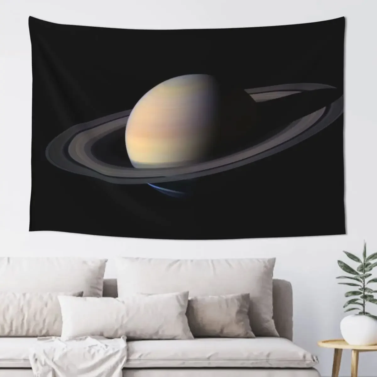 Discovering solar system: Saturn! Tapestry Bathroom Decor Decoration For Home Tapestry