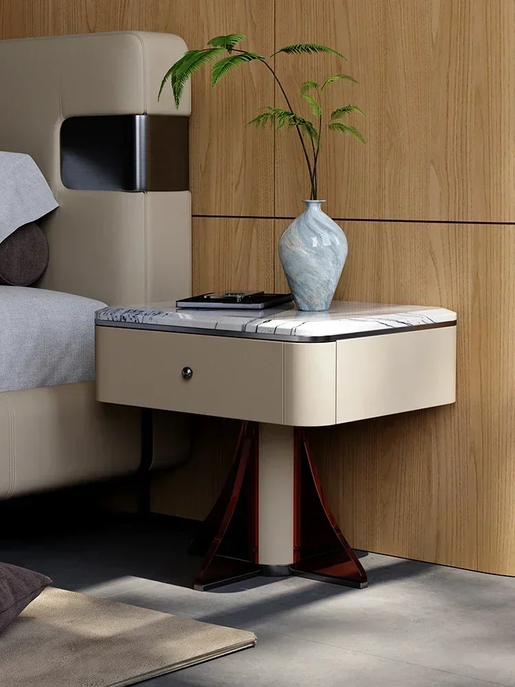 حار SalesLight الفاخرة الراقية طاولة السرير الحجرية الفاخرة #2