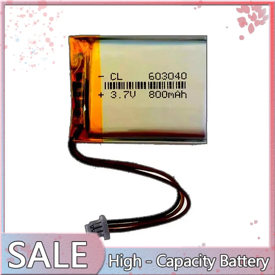 

For Logitech L N:1504 533-000125 603040 800Mah Fast Charging Stable Battery