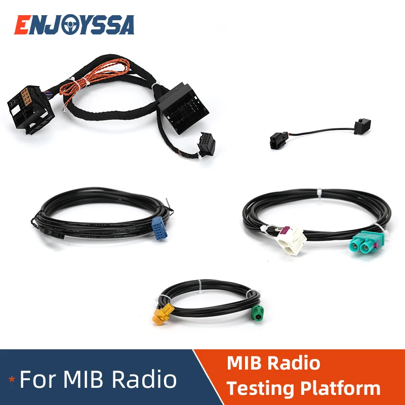 

MIB2 STD2 ZR NAV Discover Pro Radio Test Cable Update Install Adapter Wire Harness High Quality for VW MQB Golf 7 MK7 Passat B8
