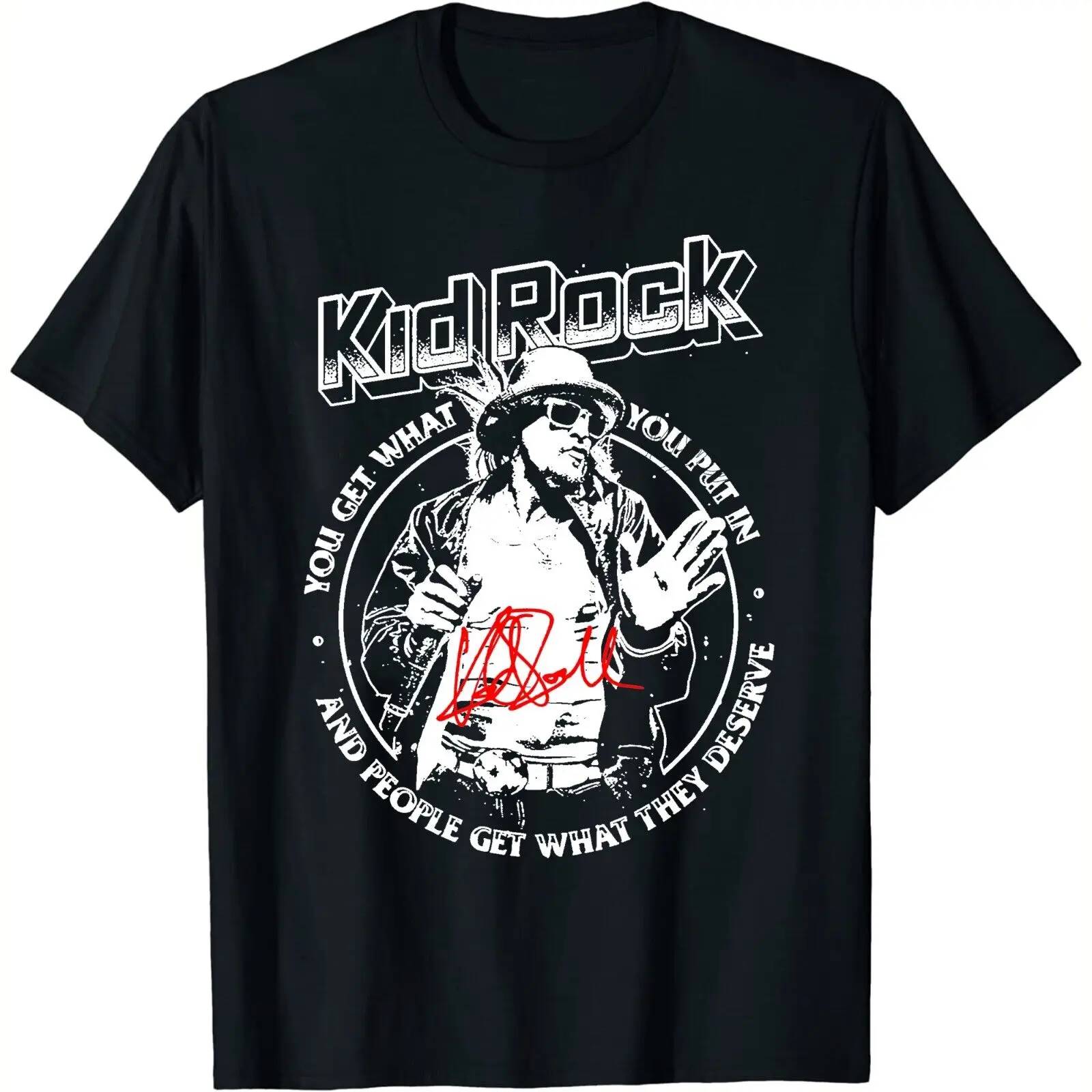 Hot Kid Rock Live In Concert Gift Funny Unisex S-234XL Shirt THA1500