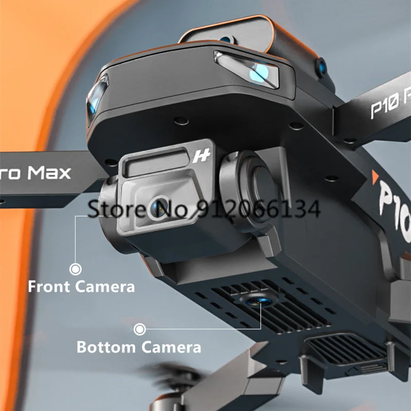 โดรน 8K ESC บินได้สี่ทิศทาง หลบหลีกสิ่งกีดขวางด้วยระบบ AI  ควบคุมผ่าน WIFI FPV ระยะ 100 เมตร พร้อมระบบ Optical Flow และระบบตรวจจับแรงโน้มถ่วง โหมด Headless  โดรนขนาดเล็กแบบ Quadcopter
