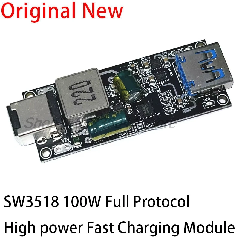 SW3518 100w full protocol high power fast charging module support SCPFCP QC4.0pd3.0