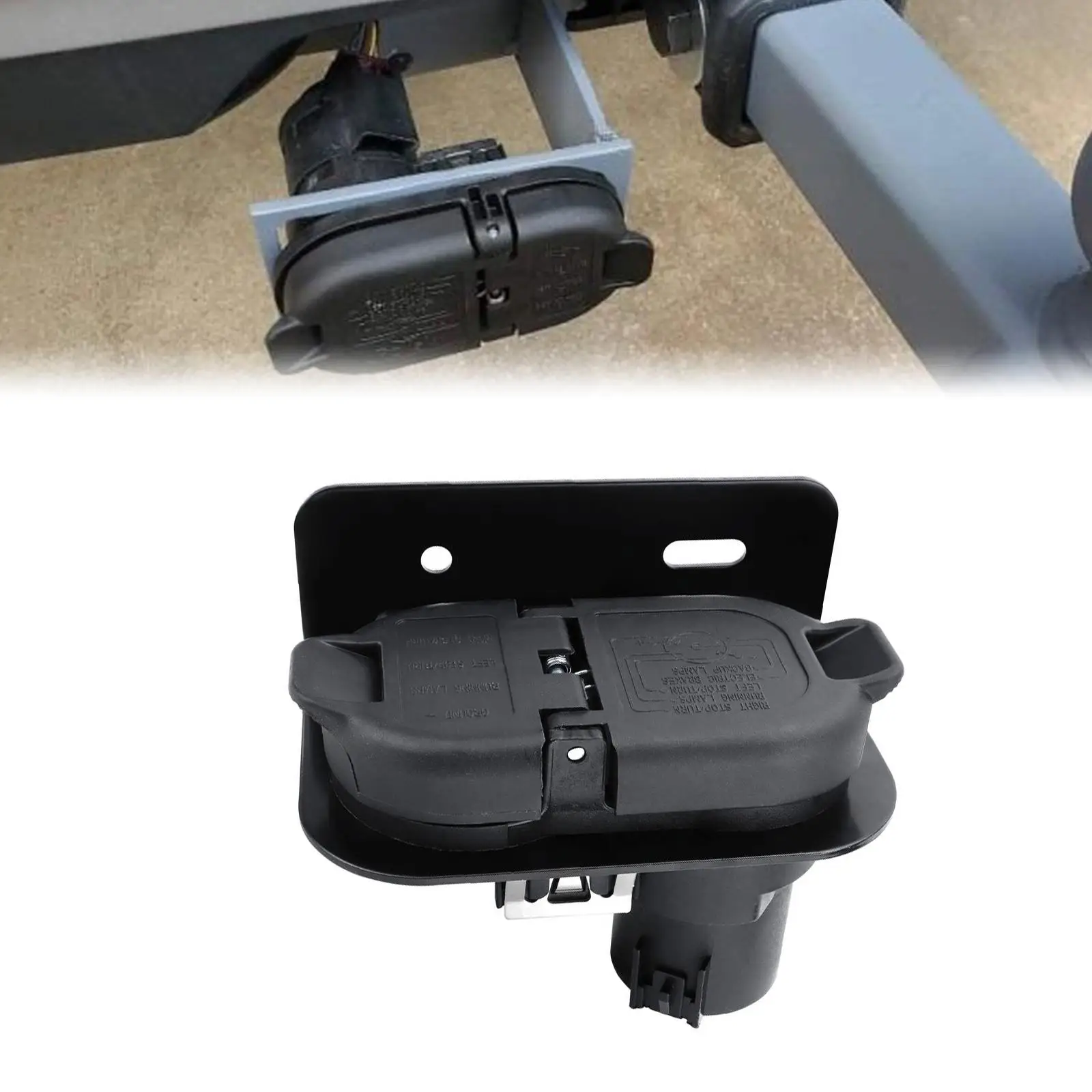 

7 Way Trailer Tow Connector 68014986Ab for Jeep Gladiator Professional