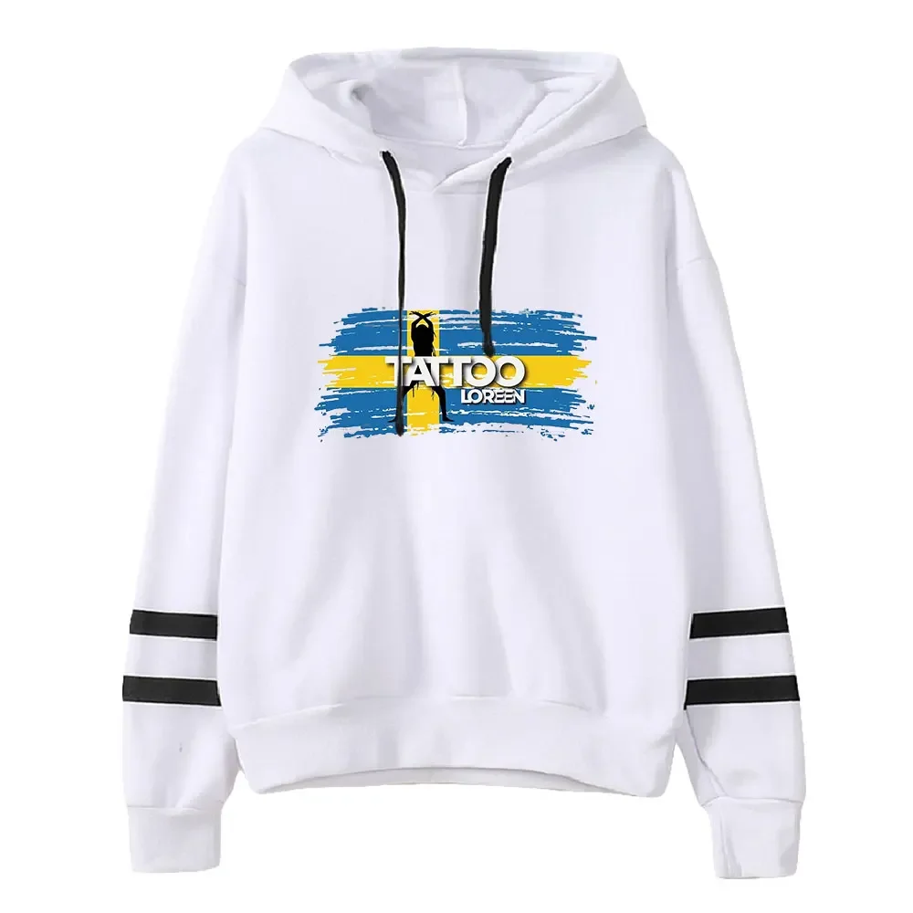 Mulheres e homens Loreen Merch Hoodie, moletom com capuz, streetwear, grandes dimensões, manga comprida, Harajuku pulôveres, roupas para adolescentes, moda