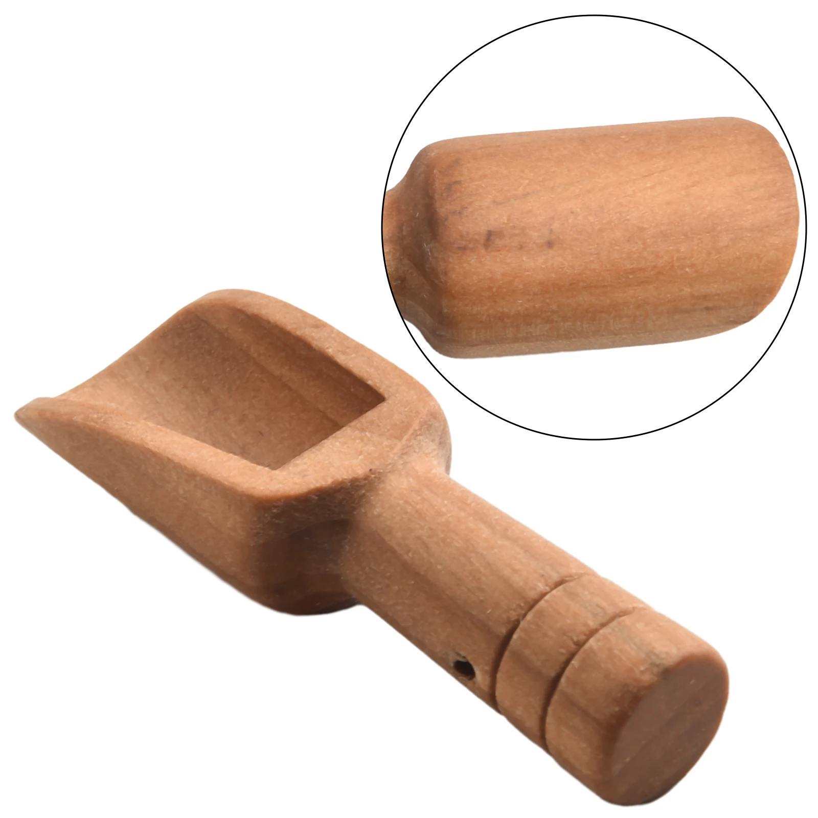 10 Stück Holz löffel Kaffee Tee Schaufeln Mini Süßigkeiten Bad Salz Gewürze Aromen Löffel Manualidaden Cucharas antike Löffel 2.4*7,8 cm – Detail 6