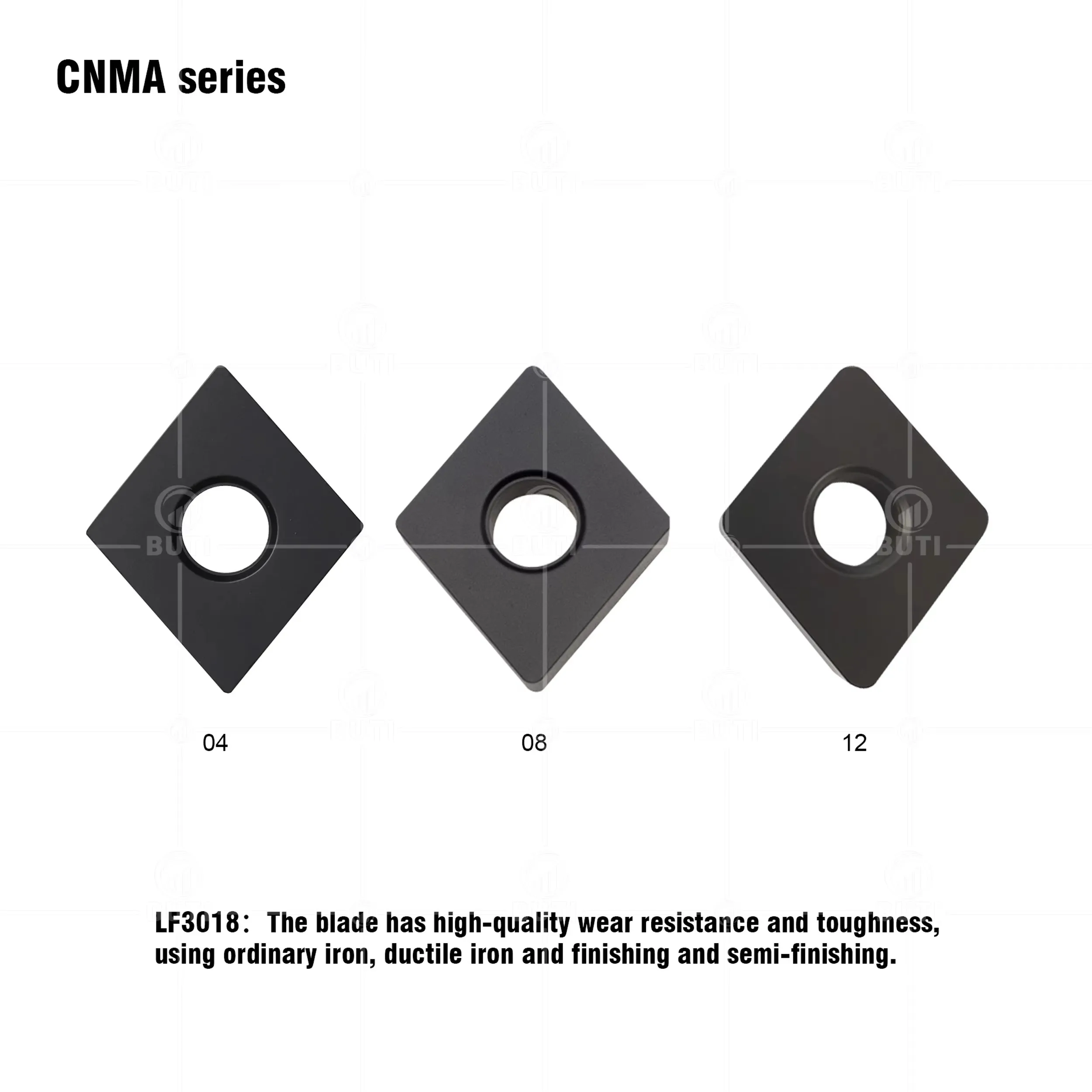 DESKAR 100% أصلي CNMA 120404   CNMA 120408   CNMA 120412   LF3018 كربيد إدراج مخرطة CNC تحول أدوات مخرطة قطع أجزاء القاطع