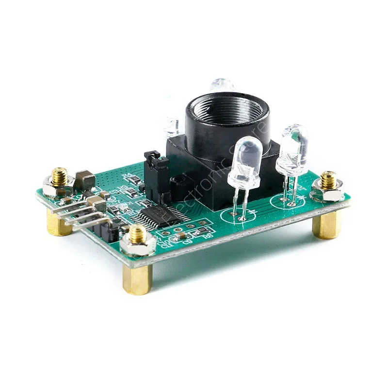 Salida serie del módulo sensor de color RGB TCS3200