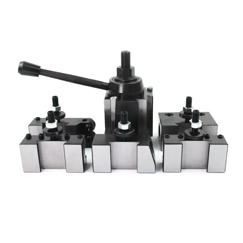 China Factory Lathe Tool Post Quick Change 251-222 Wedge Style Quick Charge Tool Post 6 Pieces