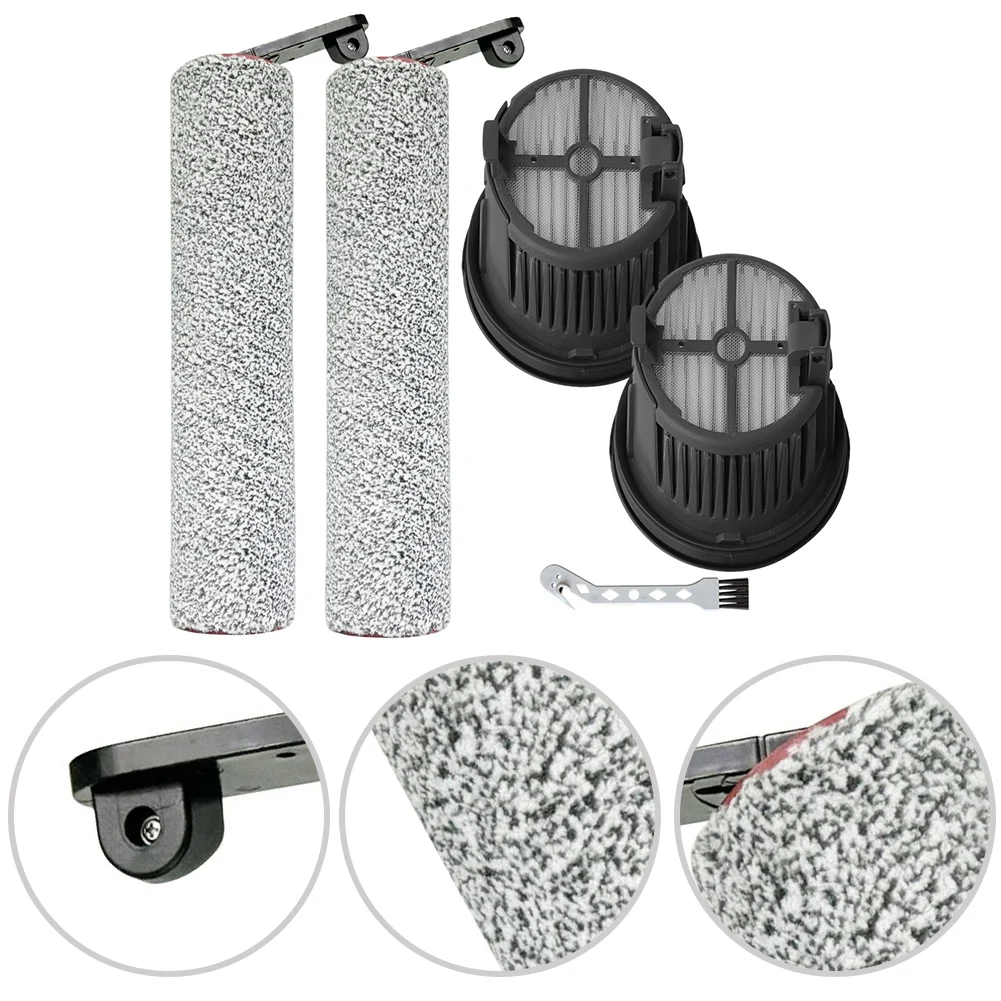 2 Brush Rollers 2 F… - image