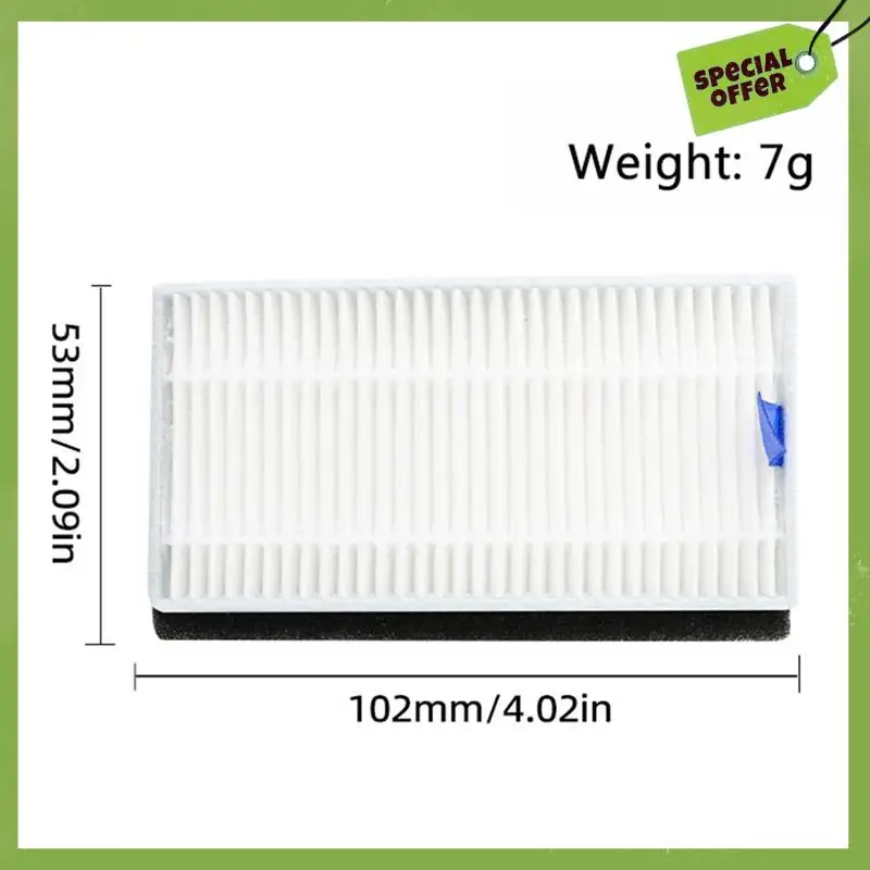 ABGP-Per Xiaomi E5 C108 Robot Spazzare Accessori Panno per Lavaggio Acqua Filtro Spazzola Laterale Parti di Ricambio Spazzola