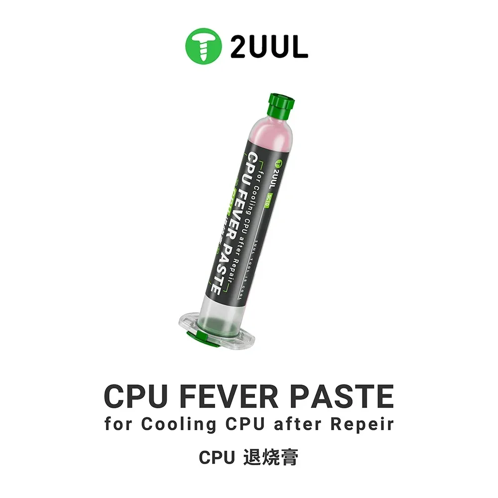 2UUL SC10 CPU Fever Paste Thermal Conductive Grease Paste Cooling Thermal Conductive Silicone for Cooling CPU After Repeir