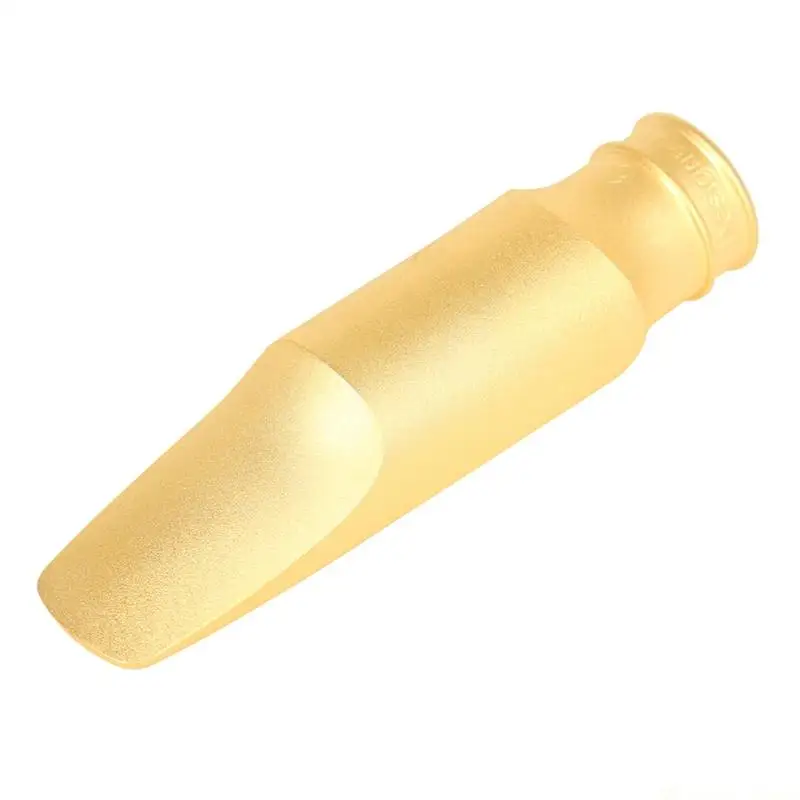 31BE Brass Metal E Flat Sax Saxophone Mouthpieces with Cap and Ligatures Enduring