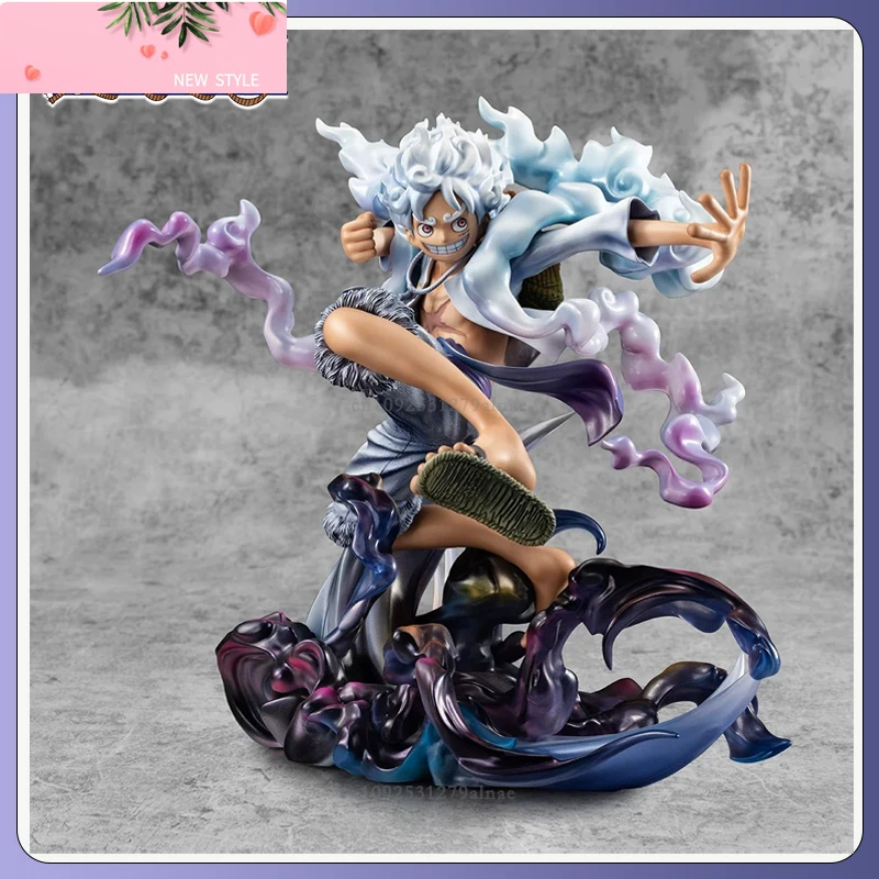 

One Piece Lffy Anime Figure Gear 5 Luffy Action Figurine Sun God Nika Luffy Statue PVC Statue Model Doll Collection Toy Gifts