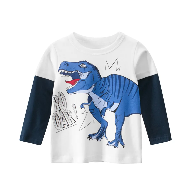 RAISE Frühling Kinder Jungen Langarm T-Shirts Cartoon Dinosaurier Kleine Jungen Tops 2-8 Jahre Kinder Baby Jungen T-shirts Kleinkind Kleidung – Detail 10