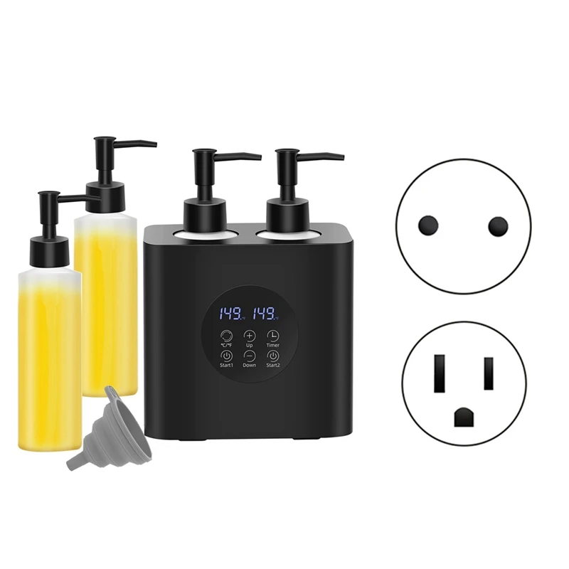 

Lotion Warmer, Massage Oil Warmer For Massage Therapy, Electric Massage Oil Heater With Four Oil Bottles