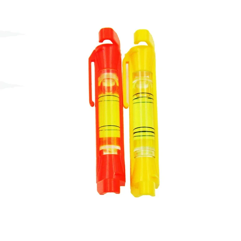 HACCURY Brand New Plastic Multi-Color Line Hanging Nivel Bubble Pen Level Photo Frame Leveling Tools Portable inclinometer 1PCS
