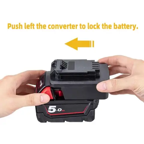 Suitable for Dewalt 18V/20V lithium battery Adapter Suitable for Black+Decker 20V, Suitable for Stanley 18V power tools