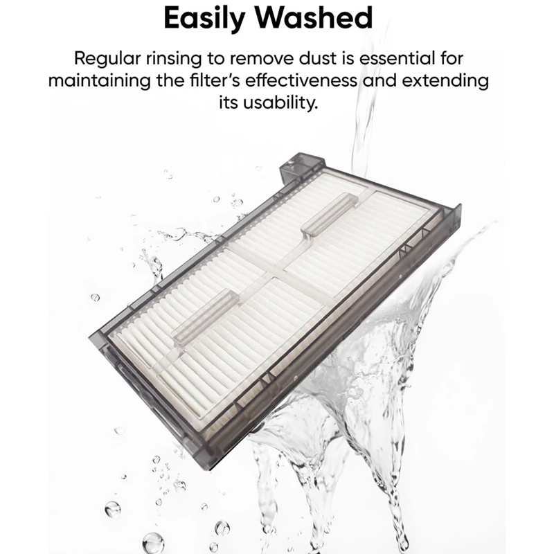 Kit di ricambio 7 pezzi per Eufy X8 Pro / X8 Pro SES Robot aspirapolvere spazzola principale spazzole laterali filtri parti di pulizia