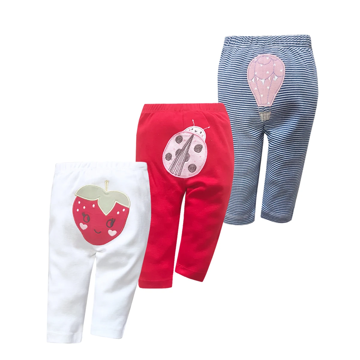 Unisex Cotton Baby Knitted Cartoon Leggings 0-24M Toddler Pants Spring Autumn Infant Newborn Boys Girls PP Trouser Kids Clothing