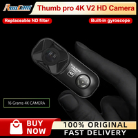 RunCam Thumb Pro 4K V2 HD Camera Built-in Gyro Filter Drone FPV Camera Compact Design for FPV Racing Drone