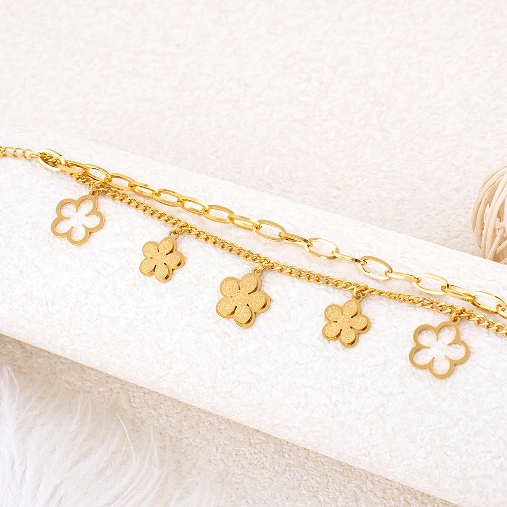 Damenarmband Trendiger Edelstahlschmuck 2026 Italienisches Charm-Armband Kostenlose Lieferung Artikel für Damen Frauenaccessoires – Detail 12